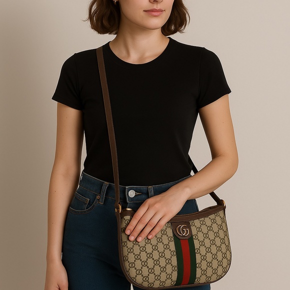 Authentic Gucci Shoulder Bag with 0riginal Receipt - Picture 1 of 9